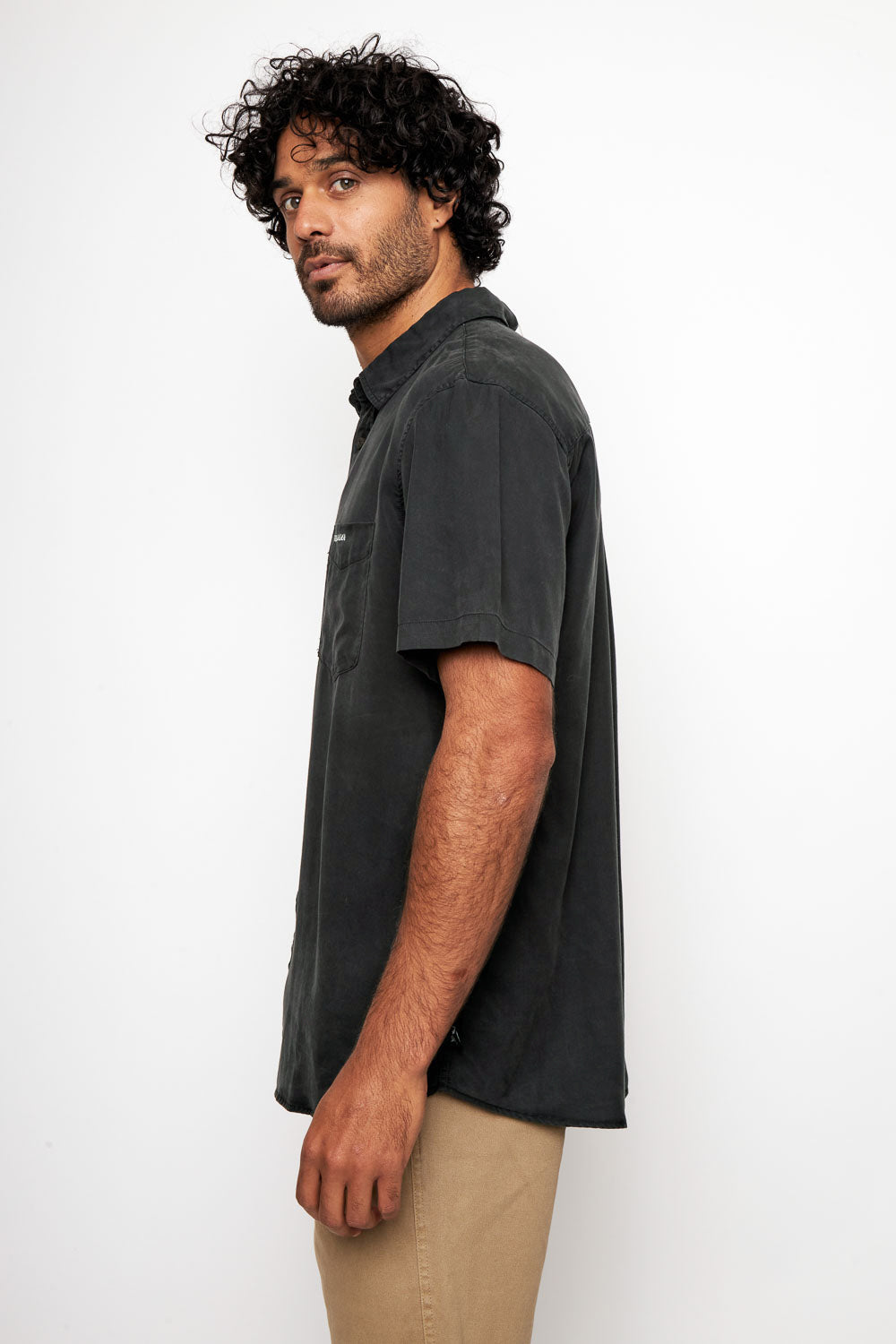 Camisa Jim Negra Hombre