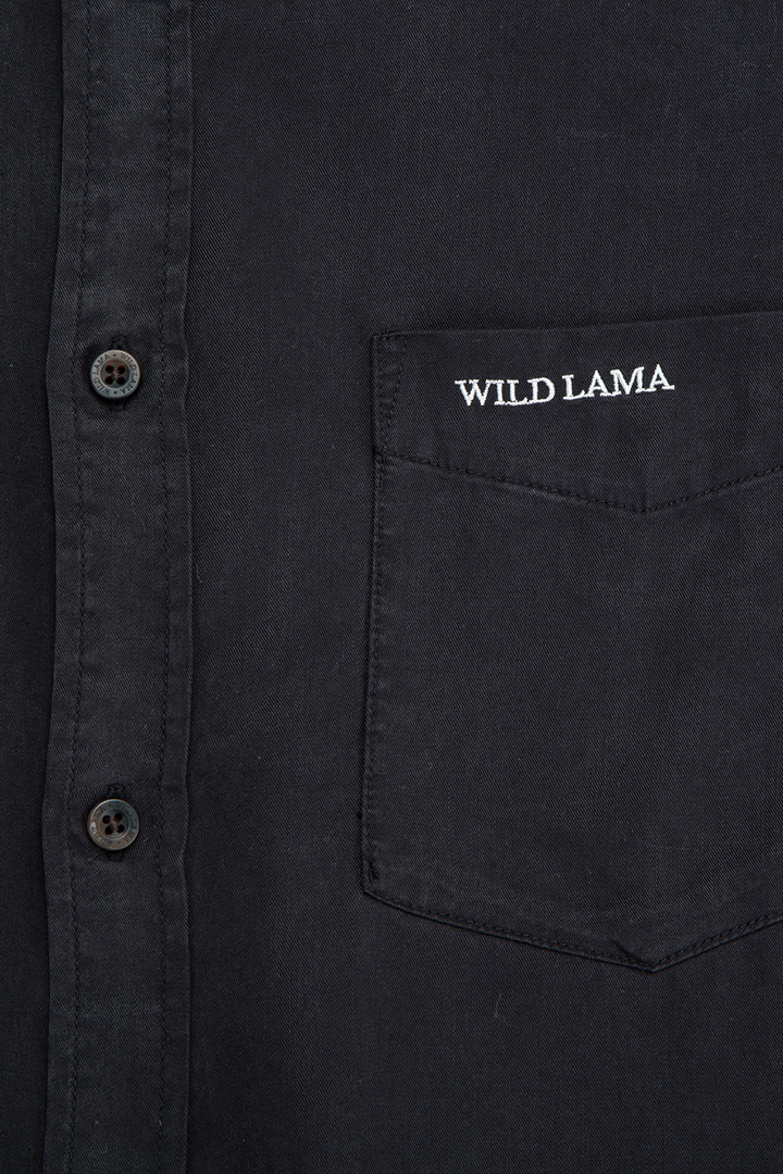 Camisa Jim Negra Hombre