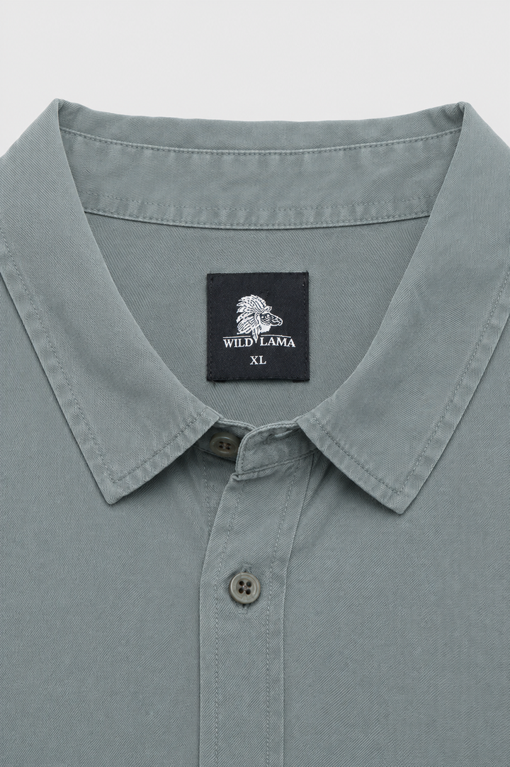 Camisa Jim Petróleo Hombre