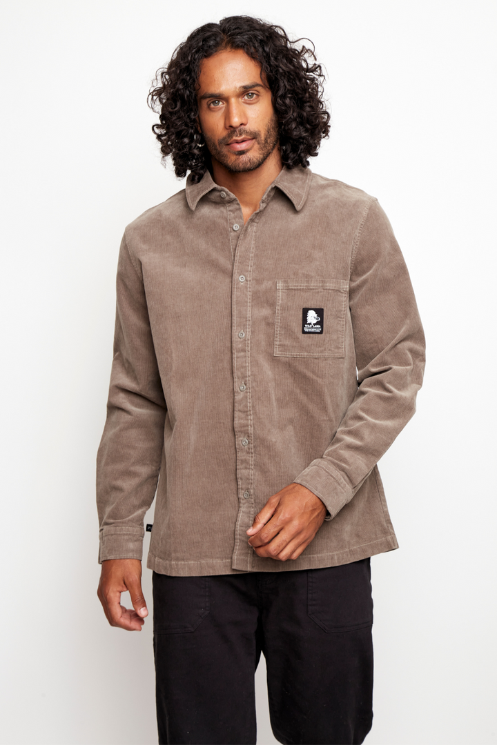 Camisa Kai Orgánica Gris Hombre