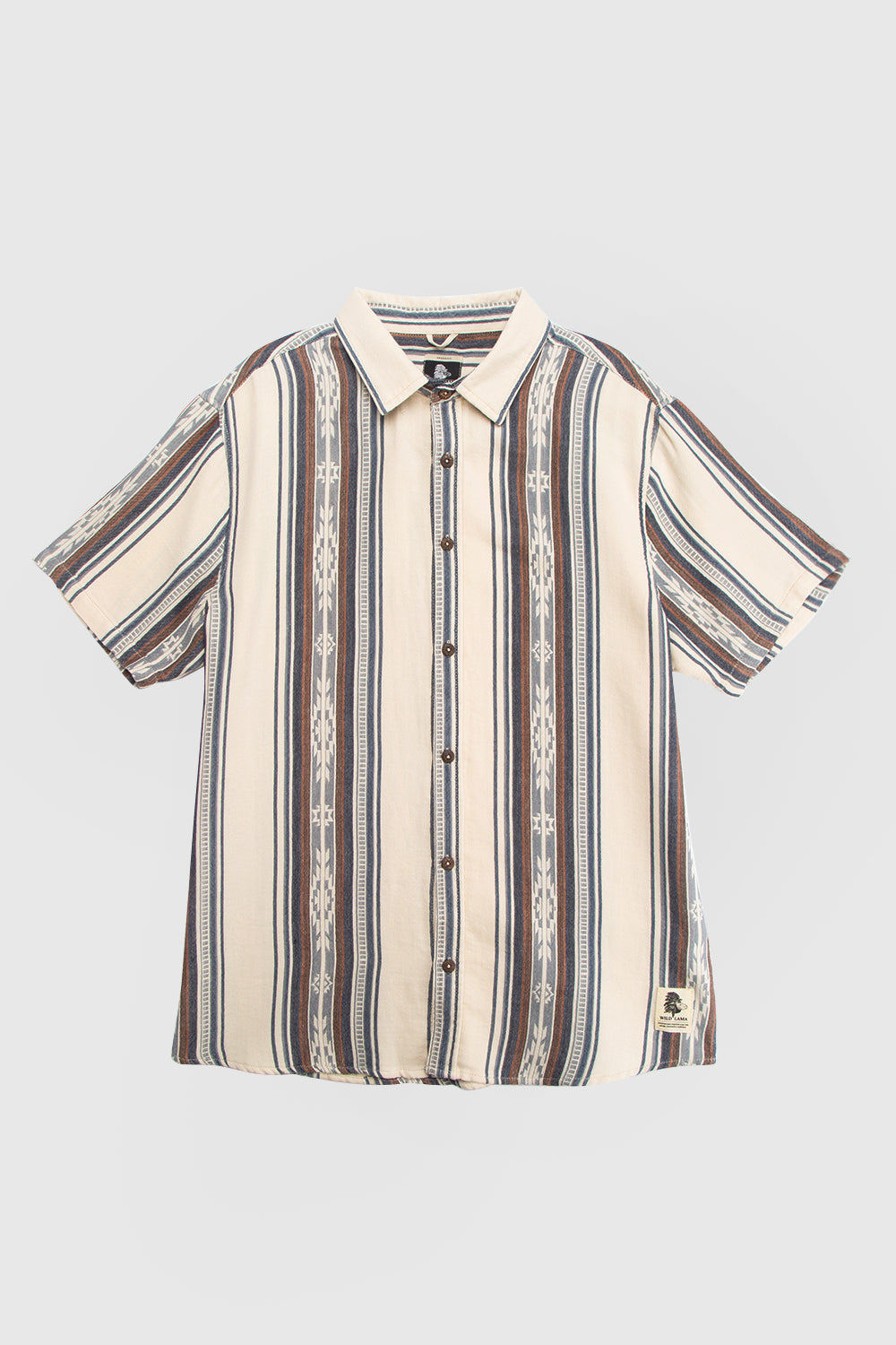 Camisa Kaz Orgánica Print Blanca Hombre
