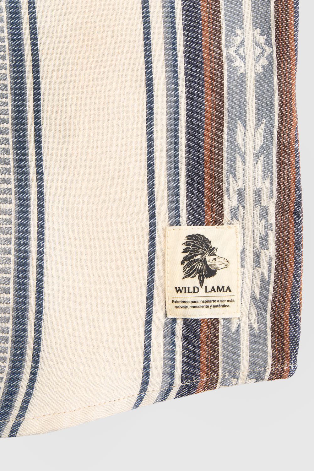 Camisa Kaz Orgánica Print Blanca Hombre