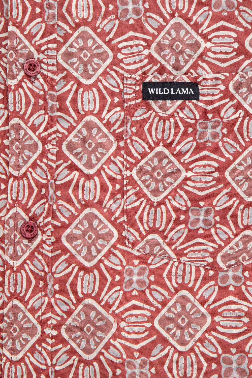 Camisa Mero Boho Terracota Hombre ECOVERO™