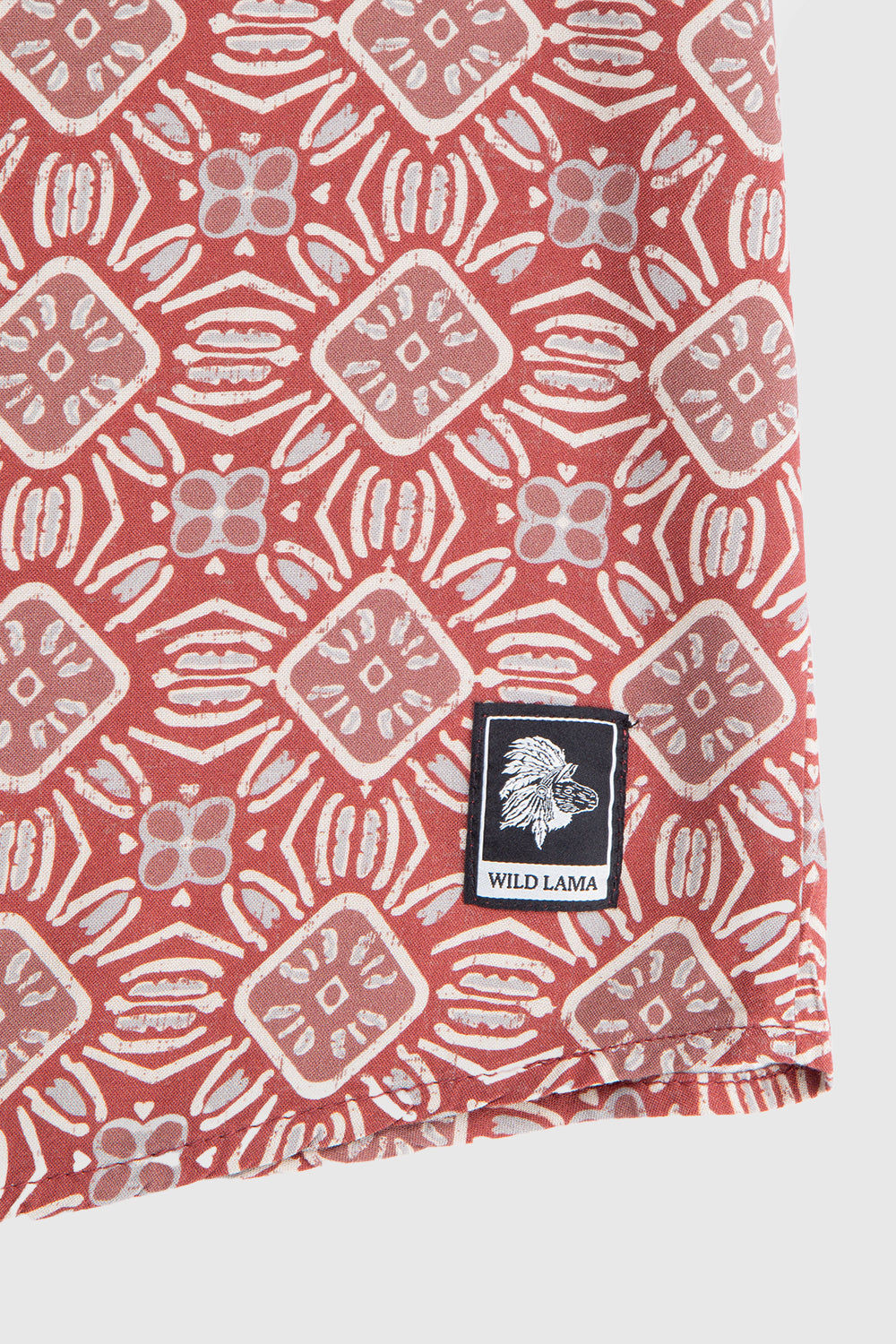 Camisa Mero Boho Terracota Hombre ECOVERO™