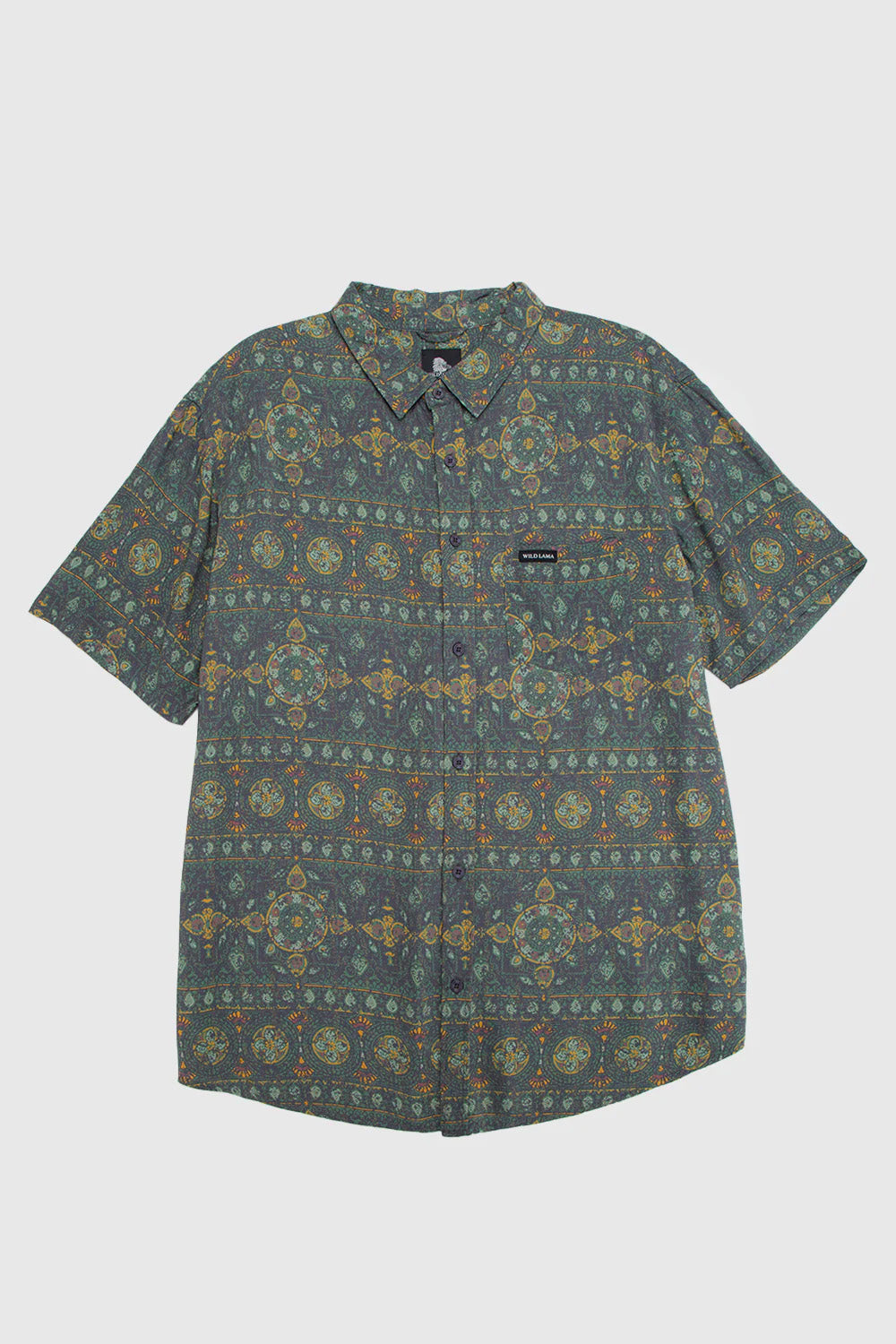 Camisa Mero Boho Verde Hombre ECOVERO™