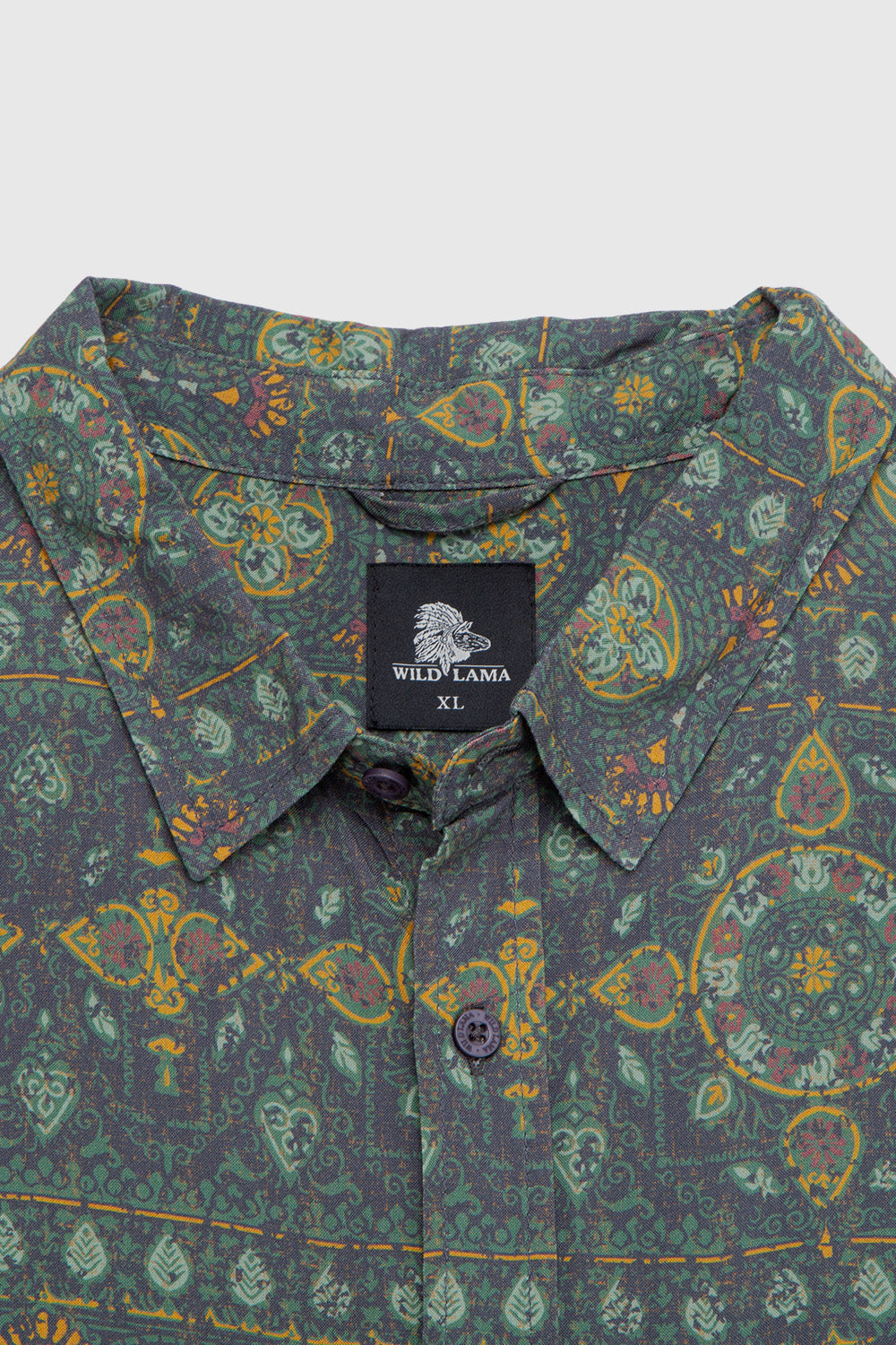 Camisa Mero Boho Verde Hombre ECOVERO™