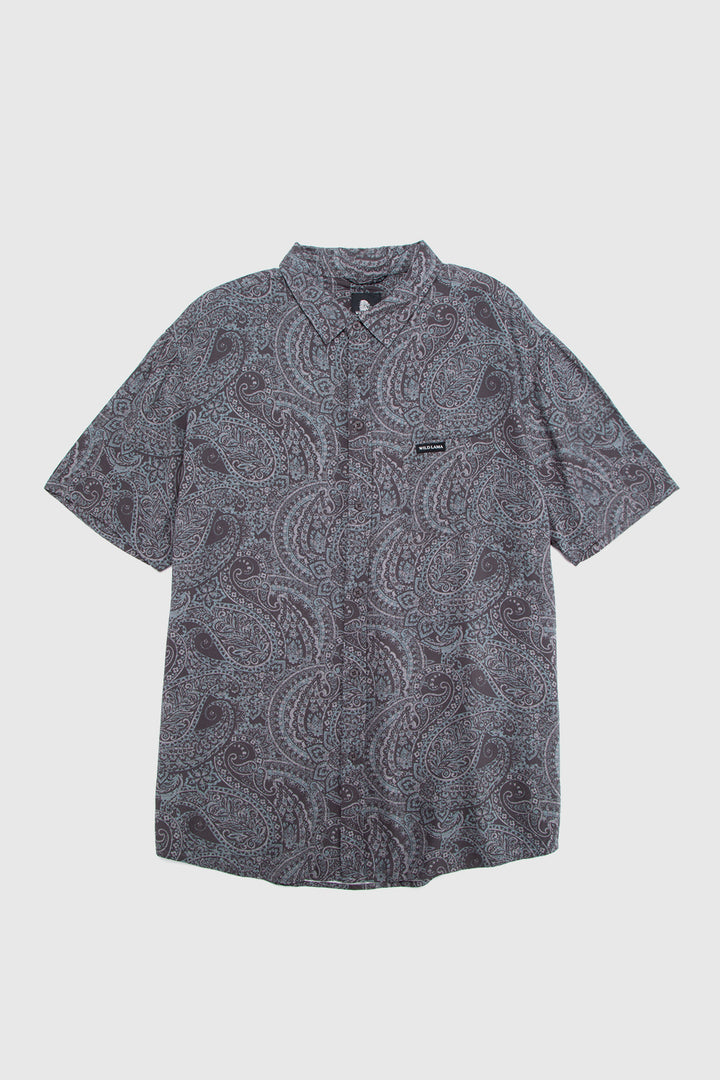 Camisa Mero Paisley Gris Hombre ECOVERO™