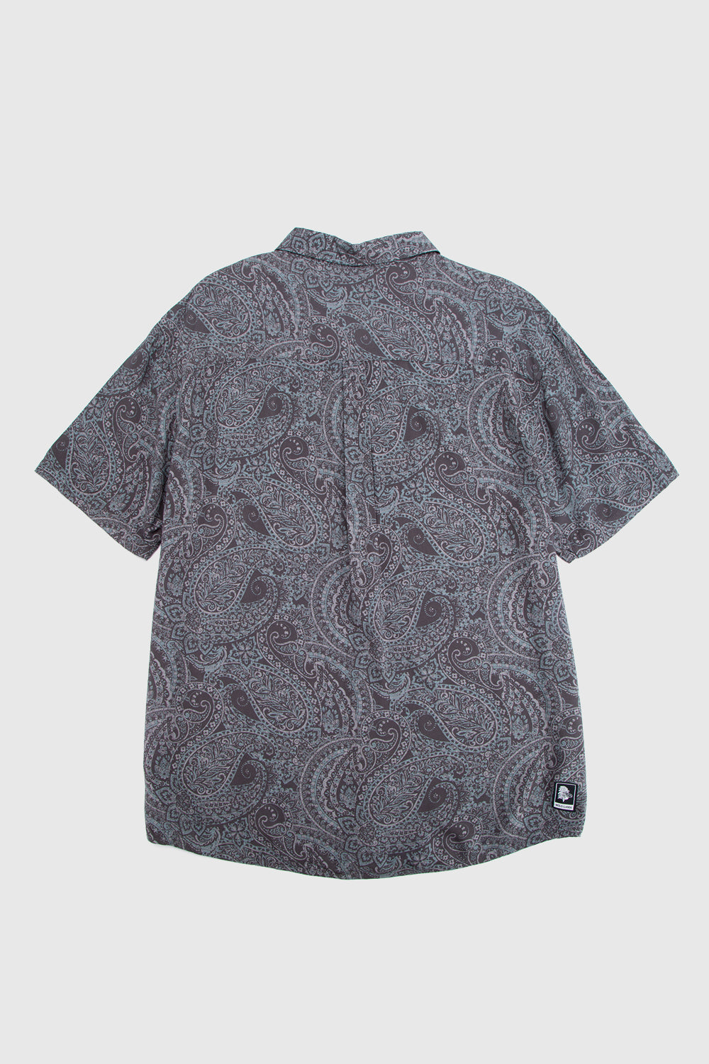 Camisa Mero Paisley Gris Hombre ECOVERO™