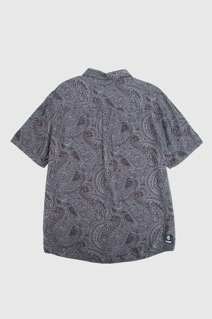 Camisa Mero Paisley Gris Hombre ECOVERO™