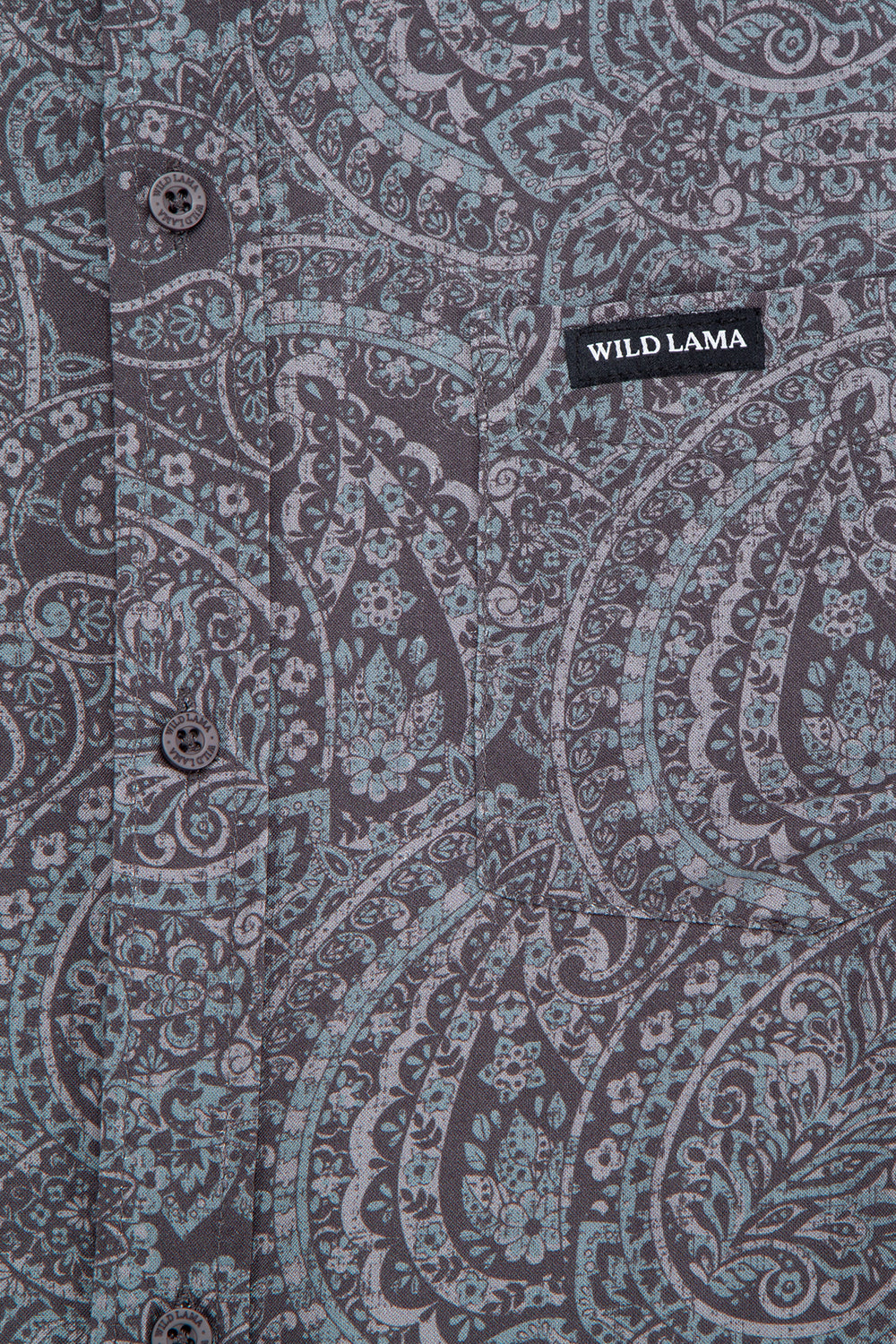Camisa Mero Paisley Gris Hombre ECOVERO™