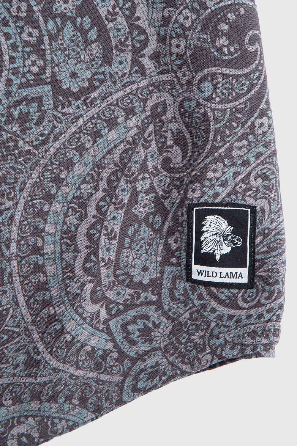 Camisa Mero Paisley Gris Hombre ECOVERO™
