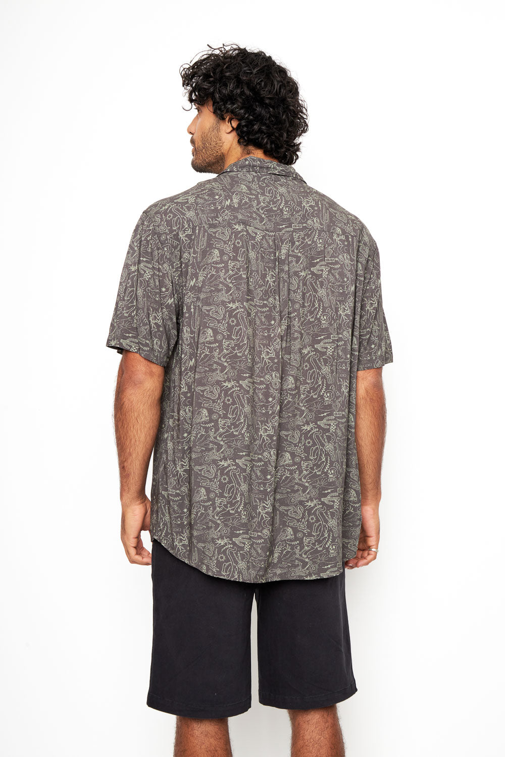 Camisa Mero Rebel Gris Hombre ECOVERO™