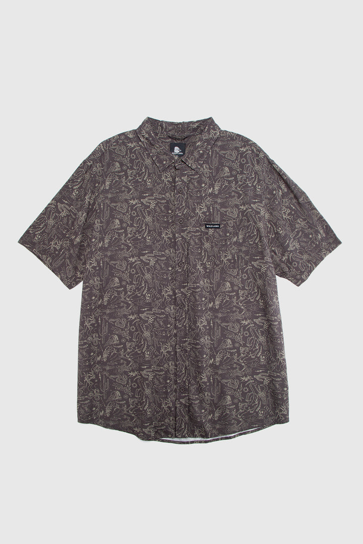Camisa Mero Rebel Gris Hombre ECOVERO™