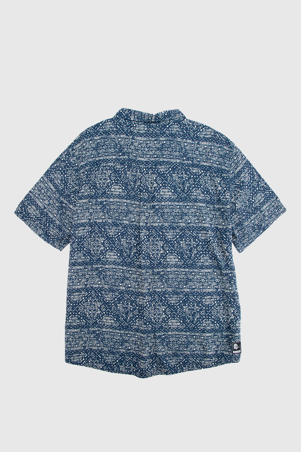 Camisa Mero Tribal Azul Hombre ECOVERO™
