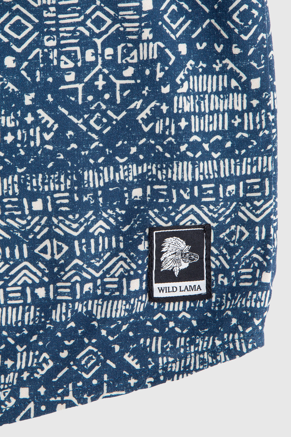 Camisa Mero Tribal Azul Hombre ECOVERO™
