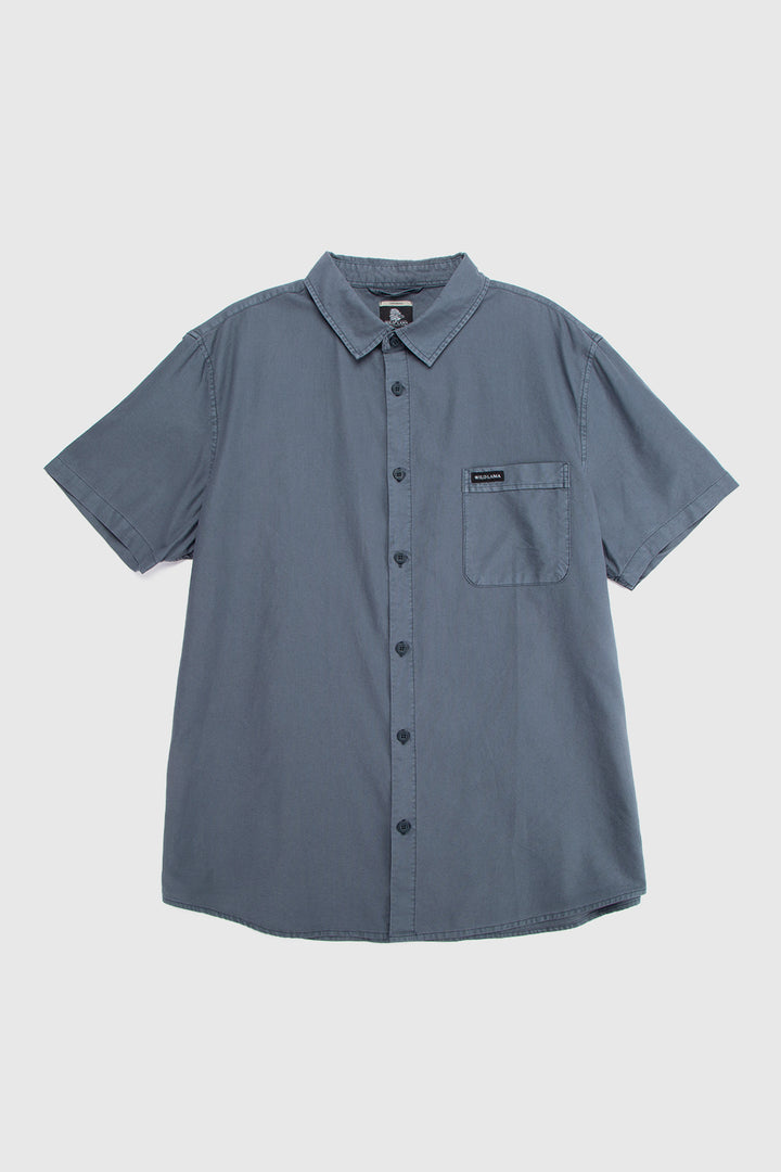 Camisa Pinco Orgánica Azul Hombre