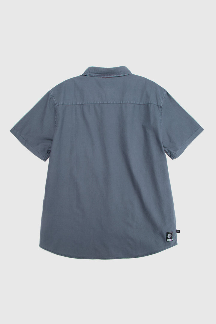 Camisa Pinco Orgánica Azul Hombre