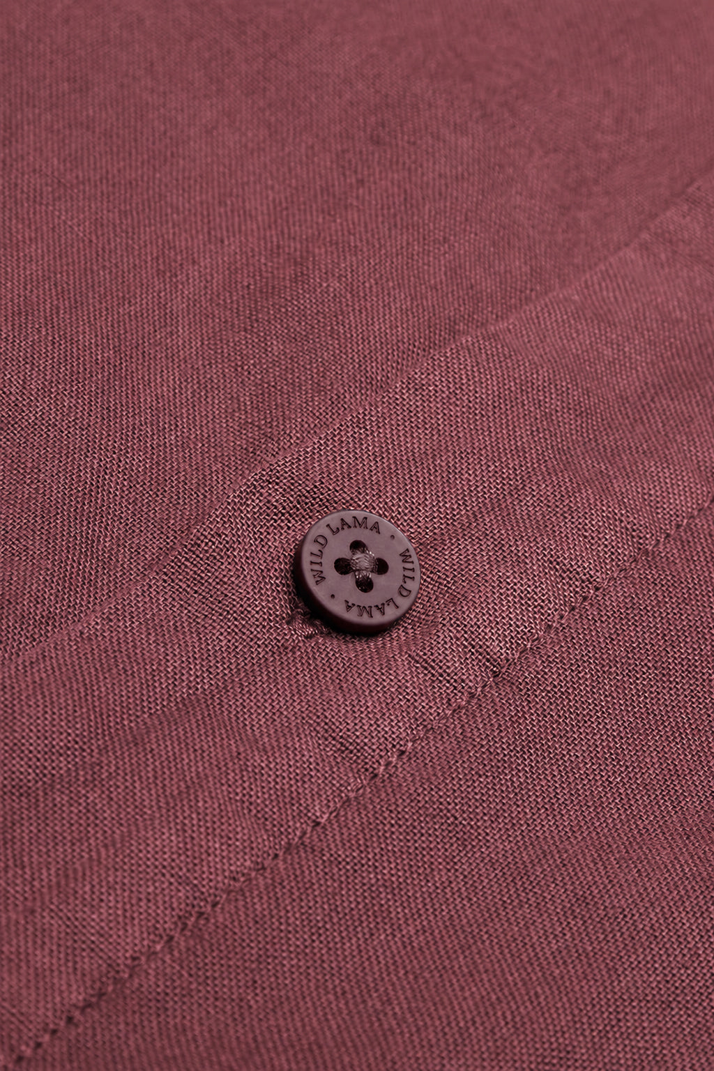 Camisa Pinco Orgánica Burdeo Hombre