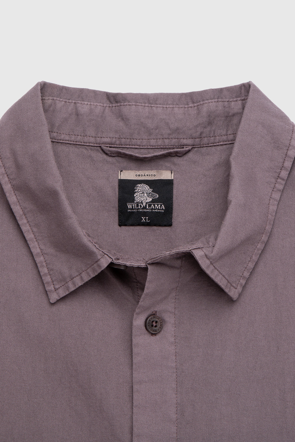 Camisa Pinco Orgánica Morado Hombre