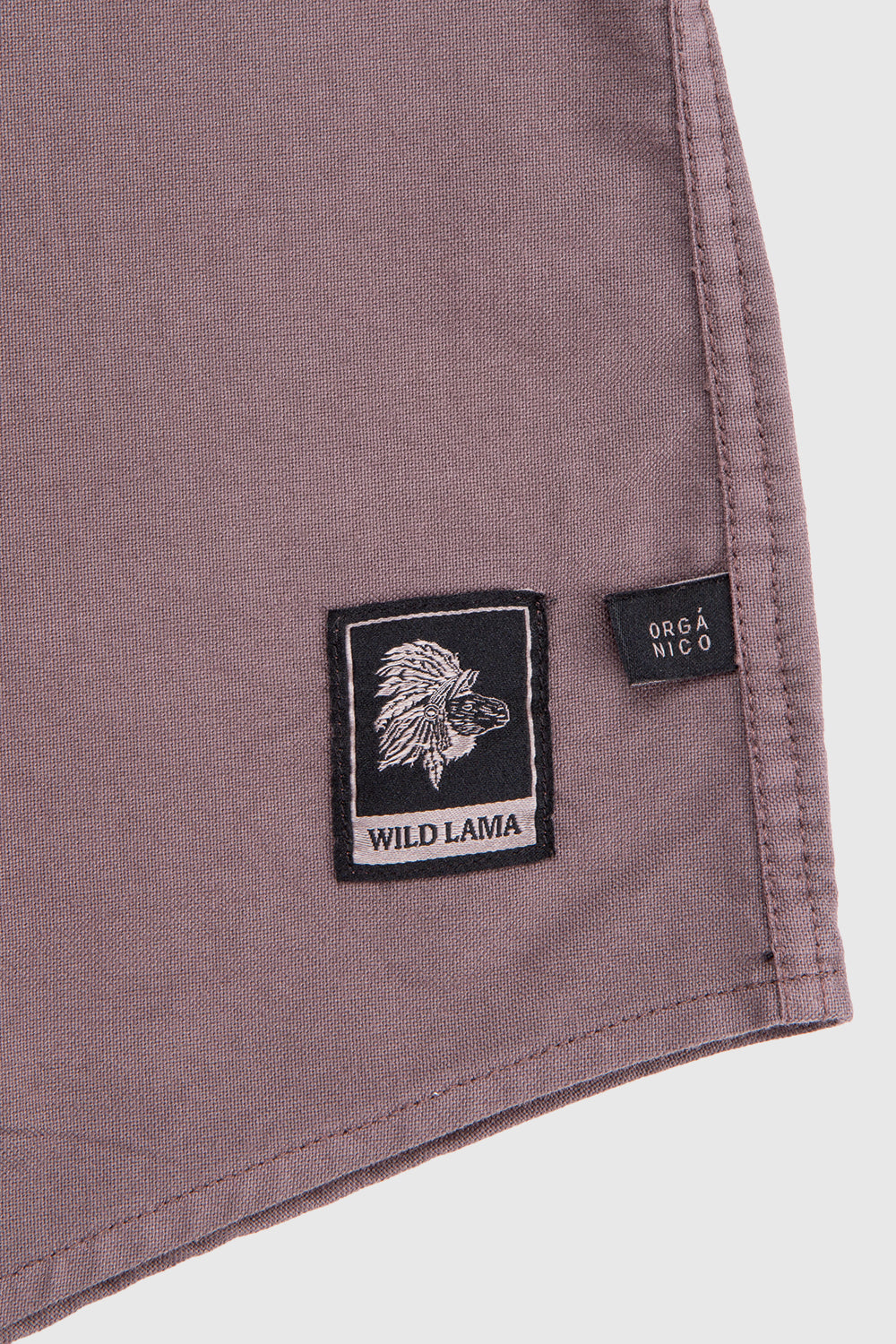 Camisa Pinco Orgánica Morado Hombre