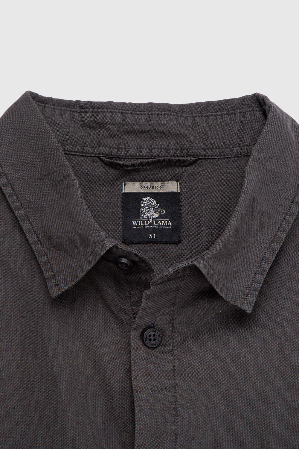 Camisa Pinco Orgánica Negra Hombre