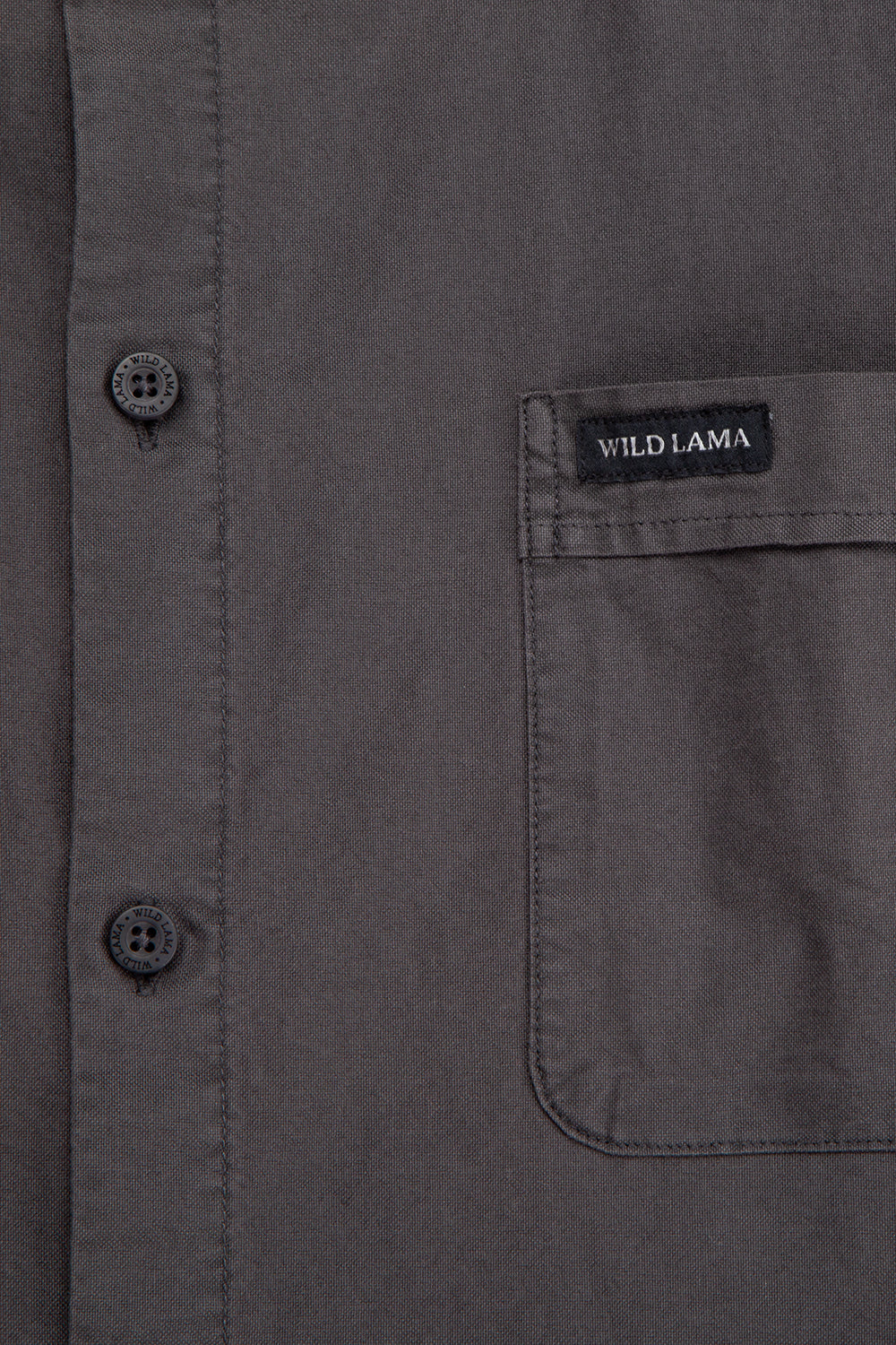 Camisa Pinco Orgánica Negra Hombre