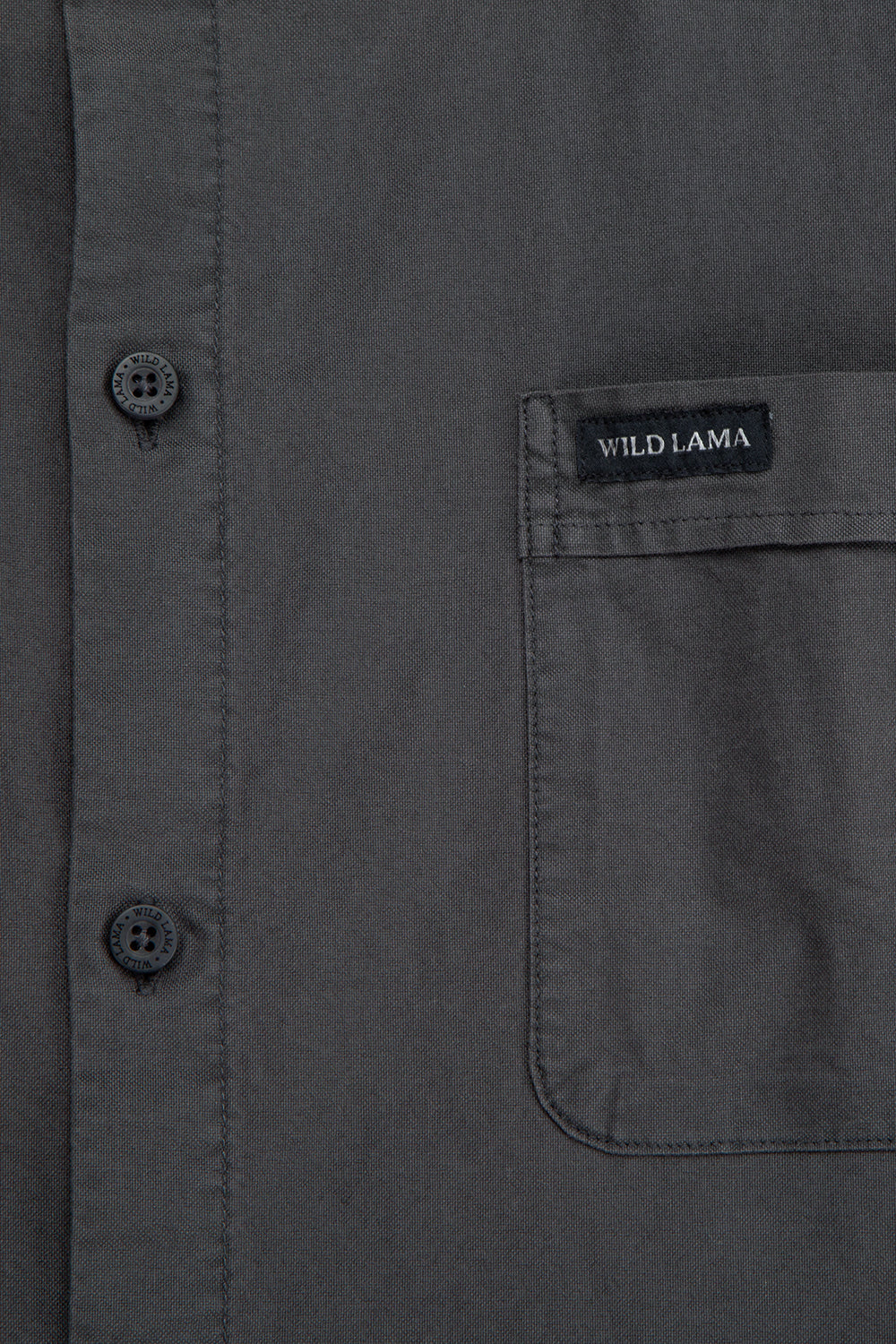 Camisa Pinco Orgánica Negra Hombre