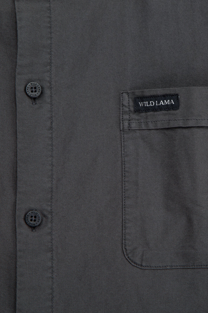 Camisa Pinco Orgánica Negra Hombre