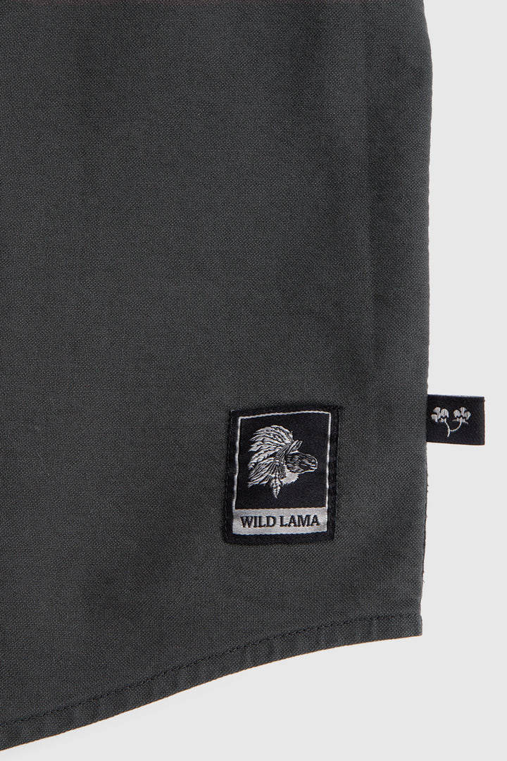 Camisa Pinco Orgánica Negra Hombre