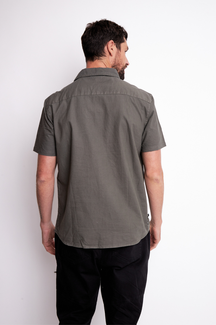 Camisa Pinco Orgánica Verde Hombre
