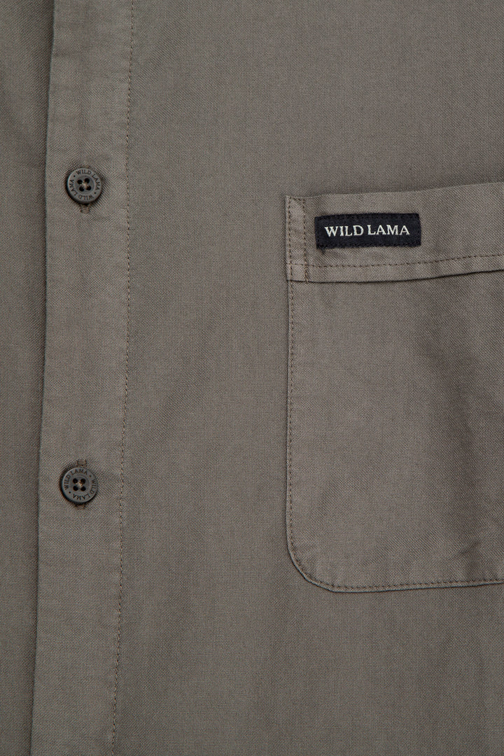 Camisa Pinco Orgánica Verde Hombre