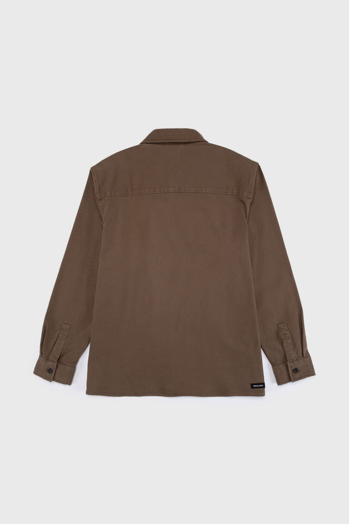 Sobrecamisa Tipe Orgánica Café Hombre