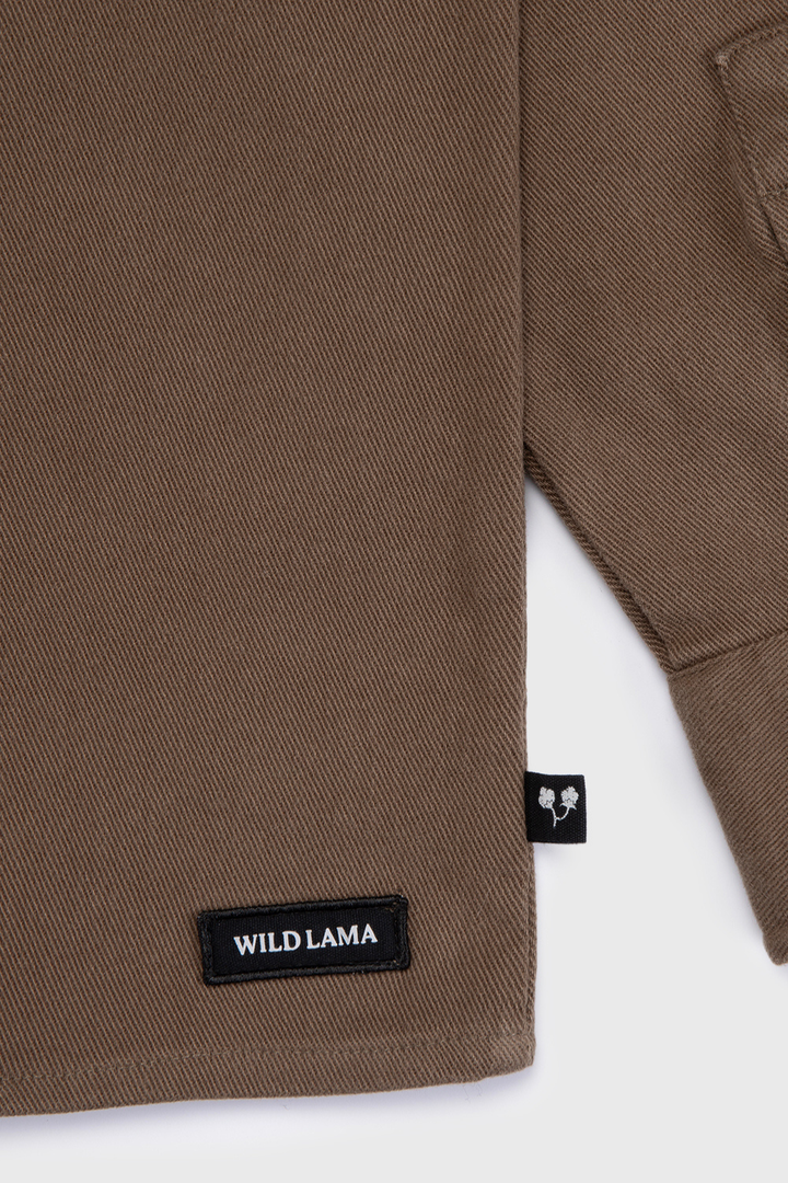 Sobrecamisa Tipe Orgánica Café Hombre
