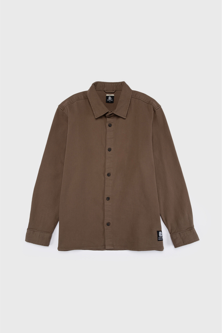 Sobrecamisa Tipe Orgánica Café Hombre