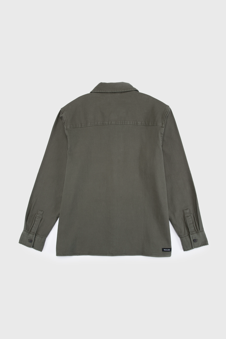 Sobrecamisa Tipe Orgánica Verde Hombre