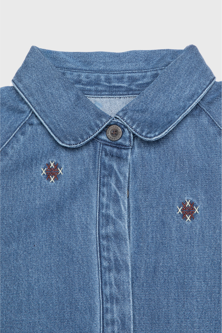 Camisa Tilca Denim Mujer