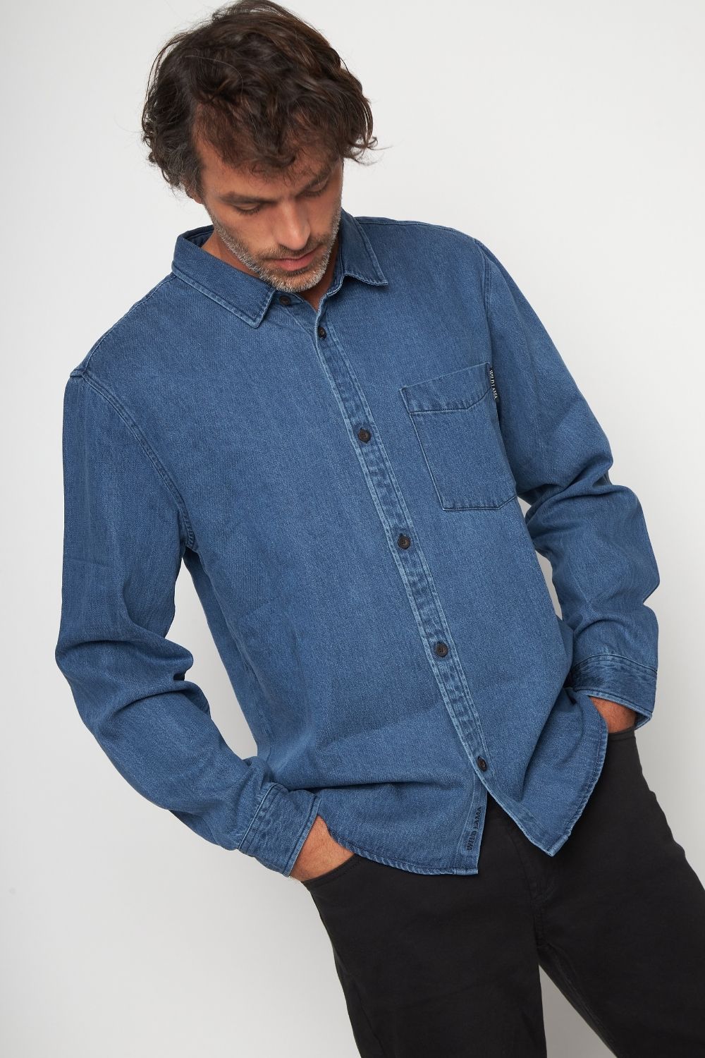 Camisa Tilco Denim Hombre