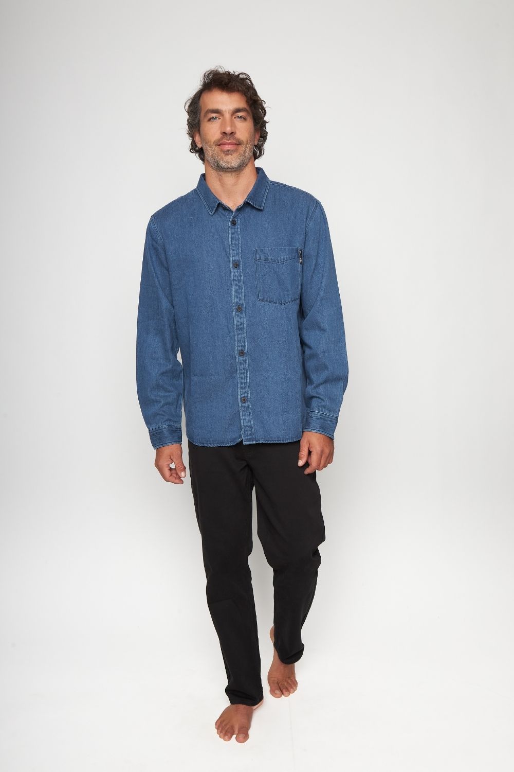 Camisa Tilco Denim Hombre