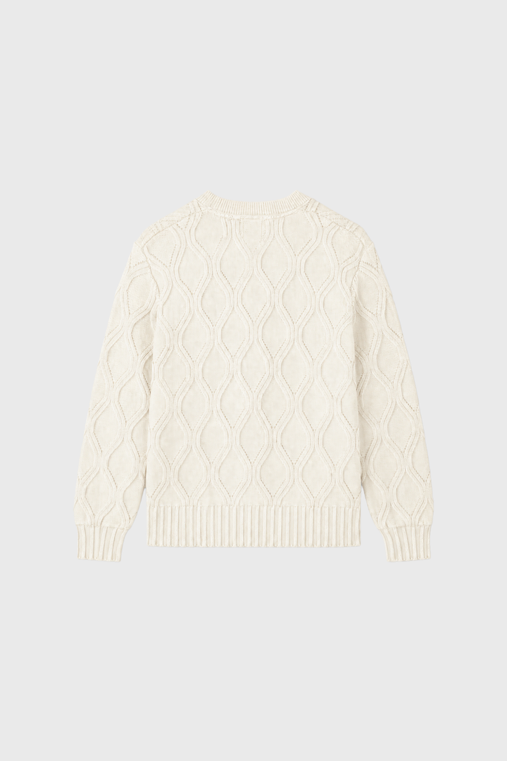 Cárdigan Astra Orgánico Beige Mujer