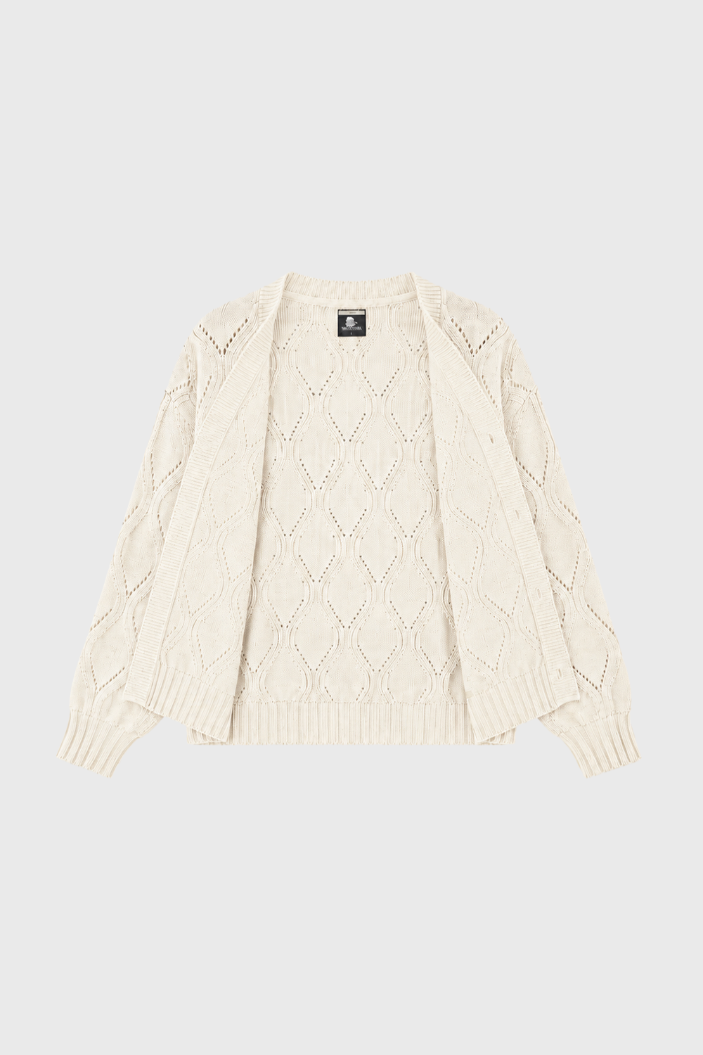 Cárdigan Astra Orgánico Beige Mujer
