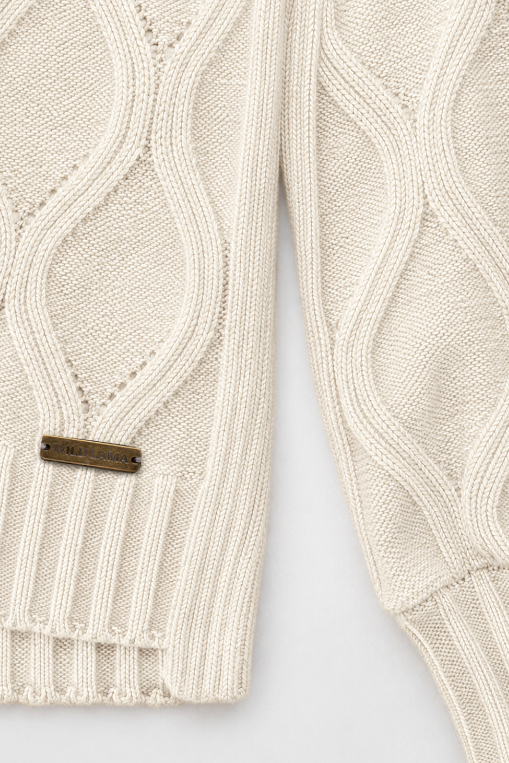 Cárdigan Astra Orgánico Beige Mujer