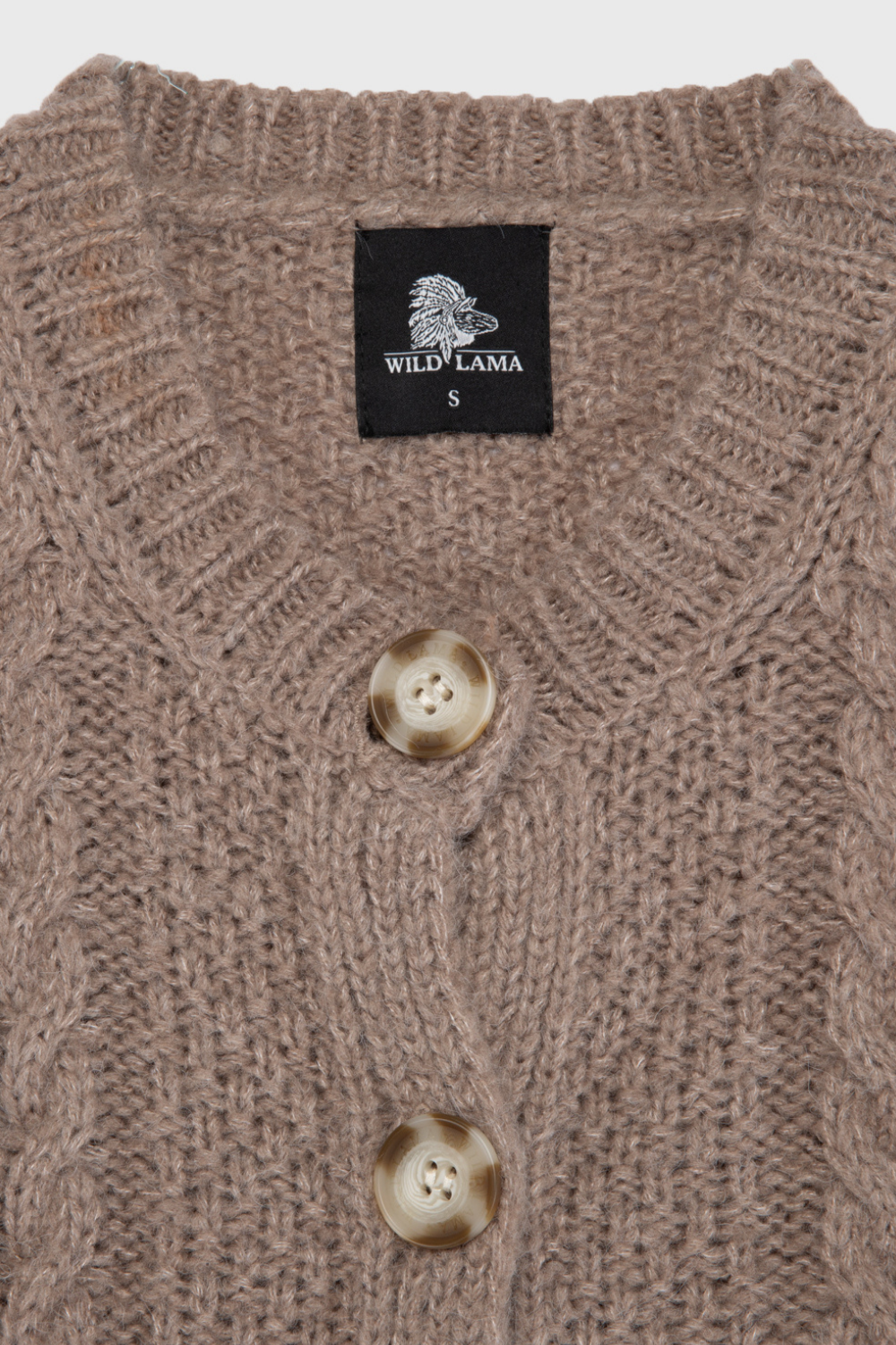 Cárdigan Zaga Beige Mujer