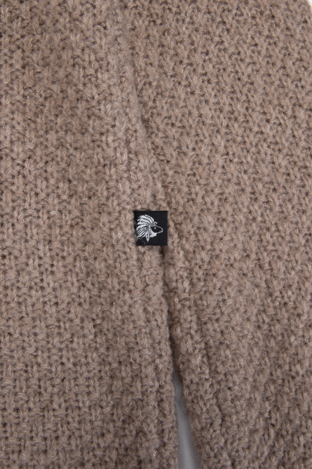 Cárdigan Zaga Beige Mujer