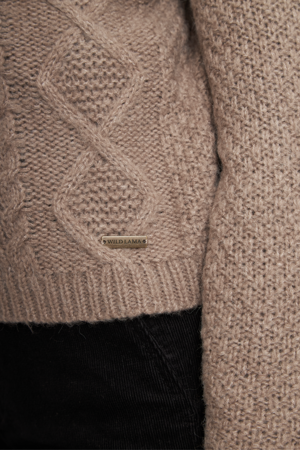 Cárdigan Zaga Beige Mujer