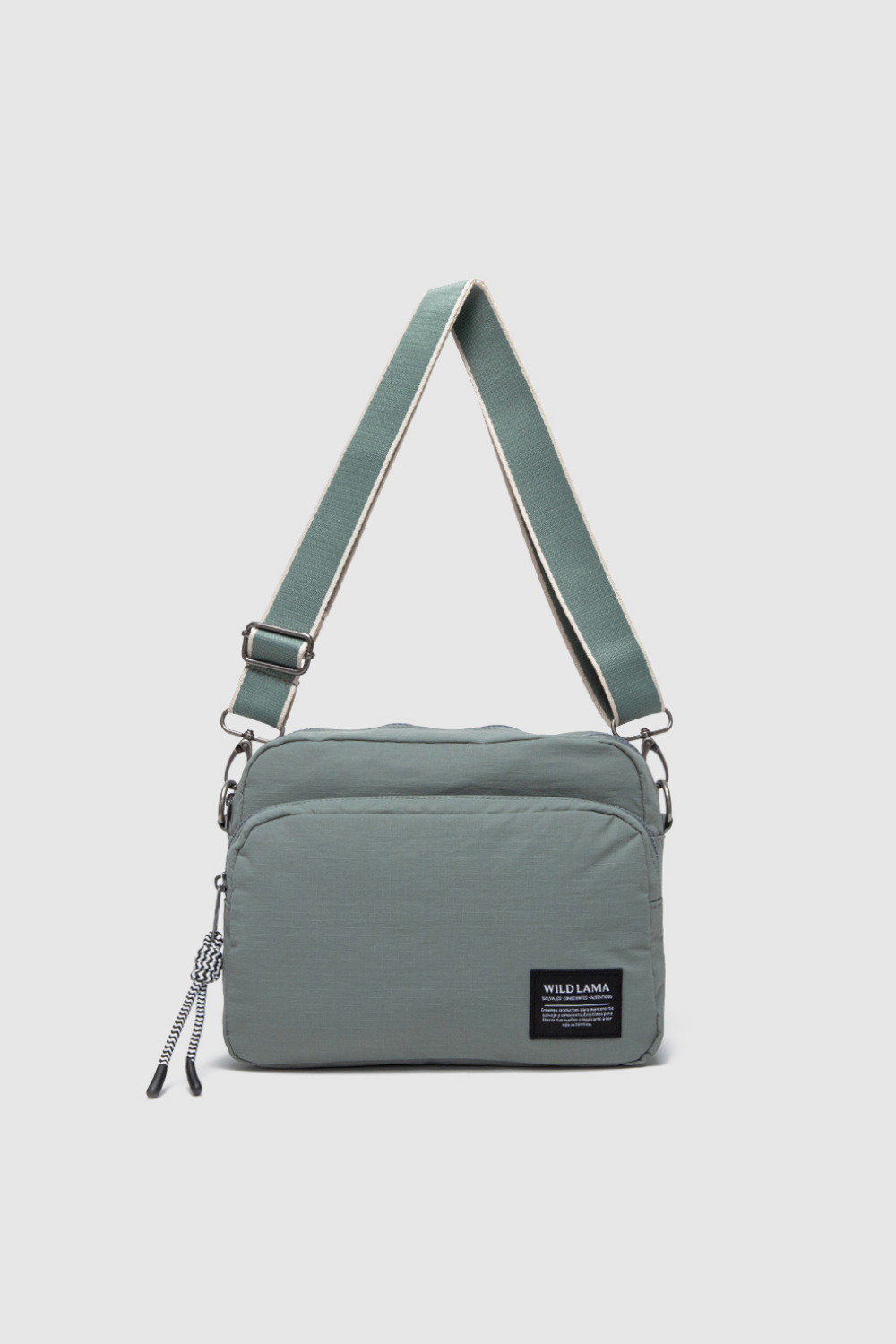 Cartera Rina Reciclada Gris Azulado
