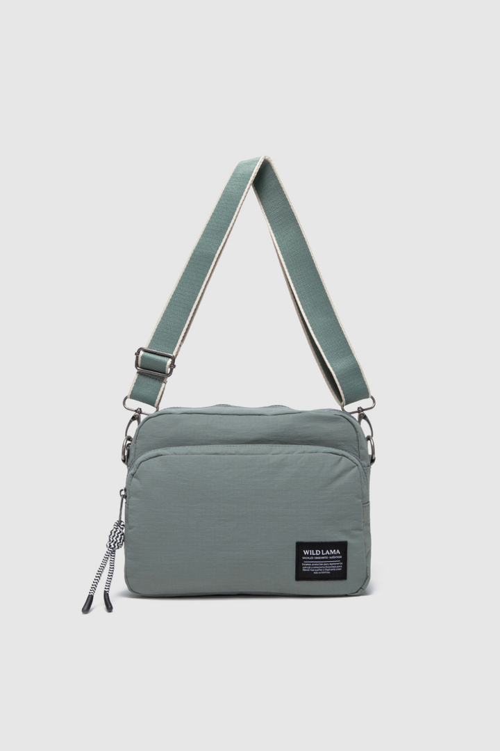 Cartera Rina Reciclada Gris Azulado