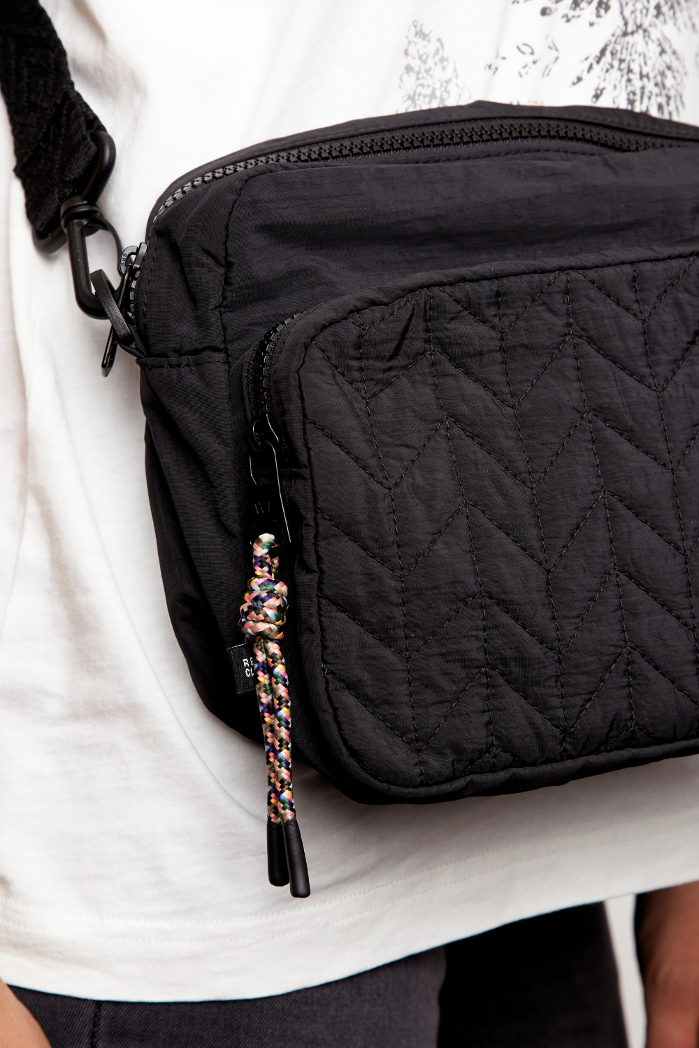 Cartera Rina Reciclada Negro