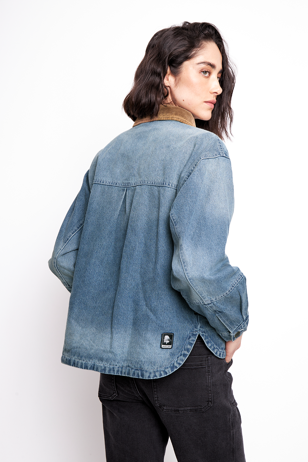 Chaqueta Adina Orgánica Denim Mujer