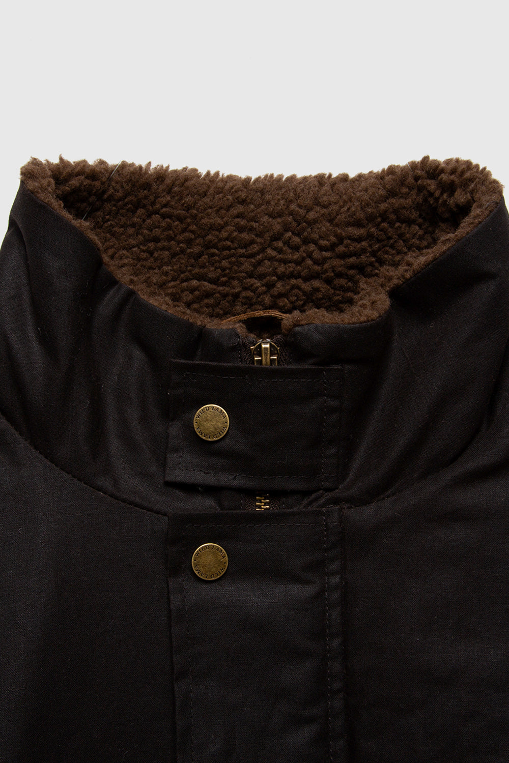 Chaqueta Cava Wax Orgánica Café Hombre