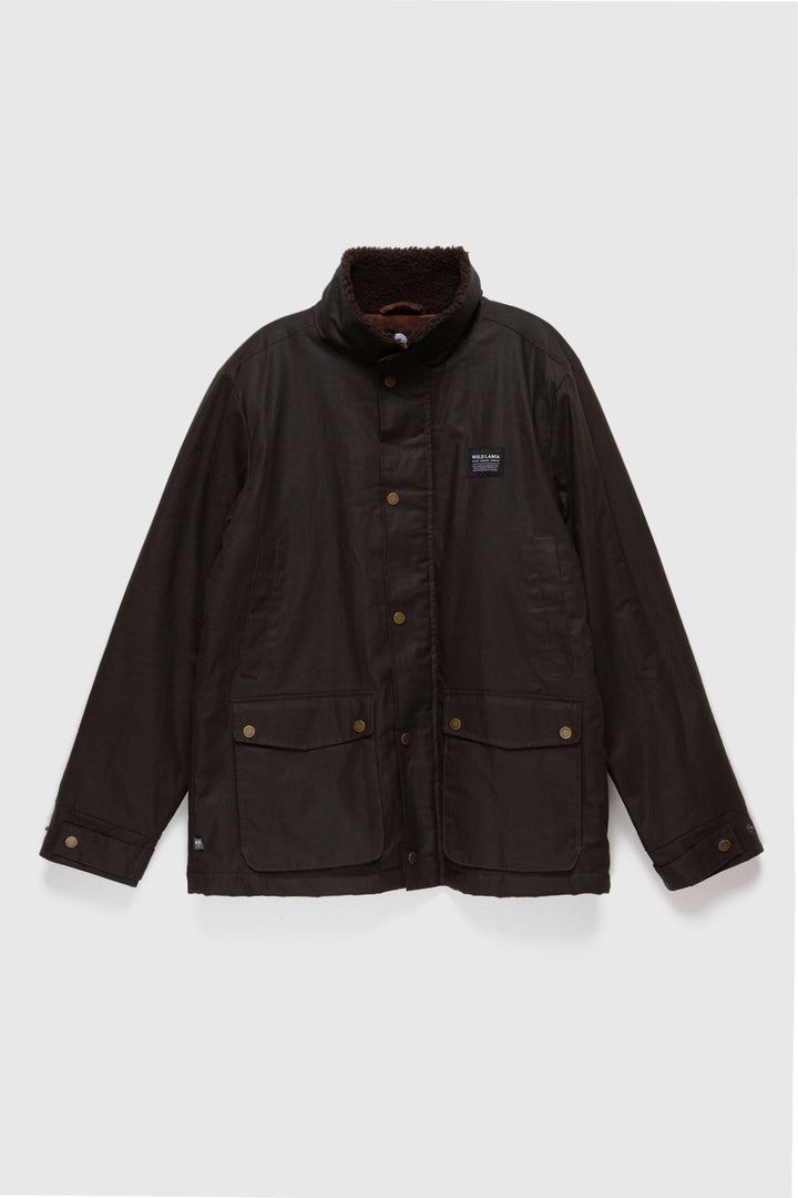 Chaqueta Cava Wax Orgánica Verde Hombre
